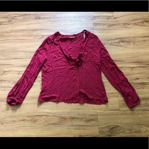 LA Hearts button down